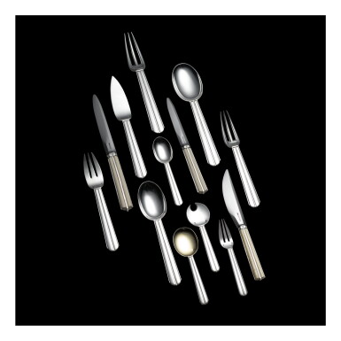 View full screen - View 1 of Lot 47. "Biarritz" Flatware Service.