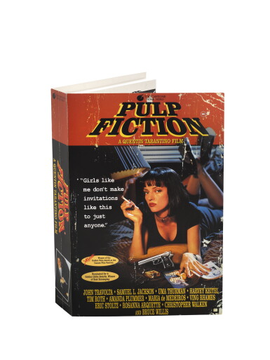 View full screen - View 1 of Lot 156. Pulp Fiction (1994) video standee, British.