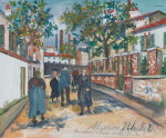 Personnages dans la rue