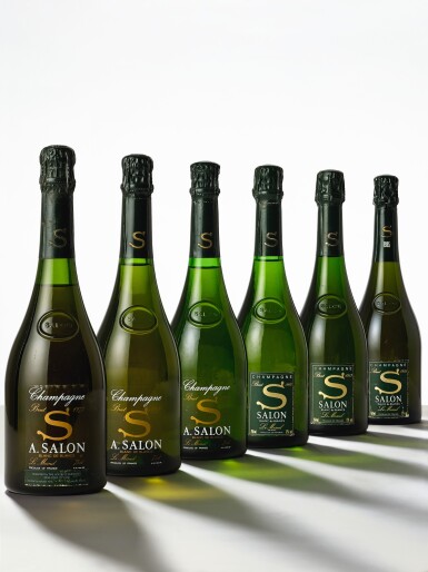 View full screen - View 1 of Lot 9357. Salon Le Mesnil, Blanc de Blancs Vertical (19 BT).