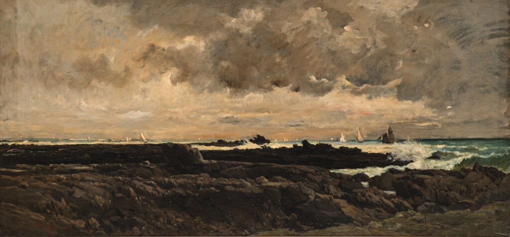View full screen - View 1 of Lot 40. Les Roches de la Pointe de Pen Mark.
