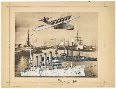 View full screen - View 1 of Lot 193. SIR EDUARDO PAOLOZZI, R.A. | BATTLE SHIPS .