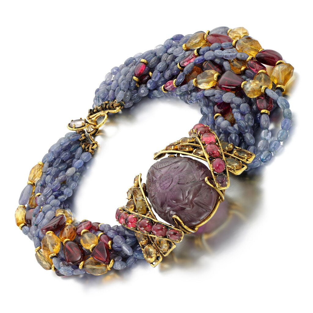 View full screen - View 1 of Lot 133. Gem set choker.