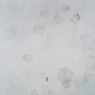 View full screen - View 1 of Lot 57. YTO BARRADA | TRACES DE BALLON DE FOOTBALL (MARKS LEFT BY A FOOTBALL).