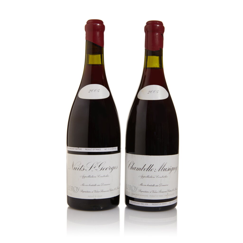 View full screen - View 1 of Lot 139. Chambolle Musigny 2004 Domaine Leroy (1 BT).
