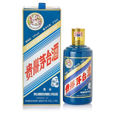 View full screen - View 1 of Lot 8555. 2017年產 "五星牌"貴州茅台酒 - 雞年生肖 Kweichow Moutai Flying Fairy Year of the Rooster 2017 (1 BT37).