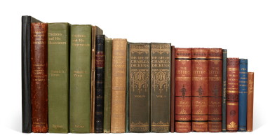 View full screen - View 1 of Lot 182. Charles Dickens | A collection of 16 reference books in 19 volumes, 1842-1924.