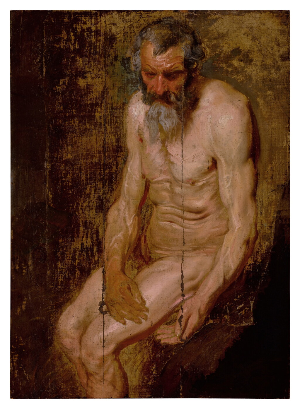 View full screen - View 1 of Lot 110. A study for Saint Jerome.