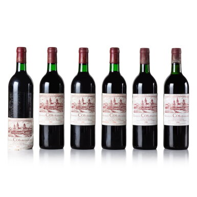 View full screen - View 1 of Lot 409. Château Cos d'Estournel 1985/1986 (6 BT).