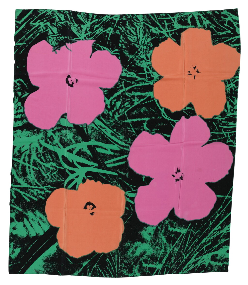 View full screen - View 1 of Lot 1128. ANDY WARHOL | UNTITLED (FLOWERS) .