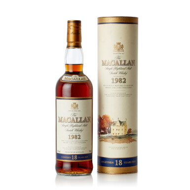 View full screen - View 1 of Lot 7819. The Macallan 18 Year Old 43.0 abv 1982 (1 BT75).