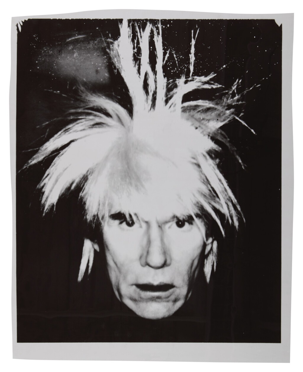 View full screen - View 1 of Lot 1039. ANDY WARHOL | SELF PORTRAIT (FRIGHT WIG).