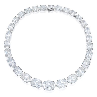 View full screen - View 1 of Lot 93. Andrew Clunn | A Magnificent Diamond Necklace.