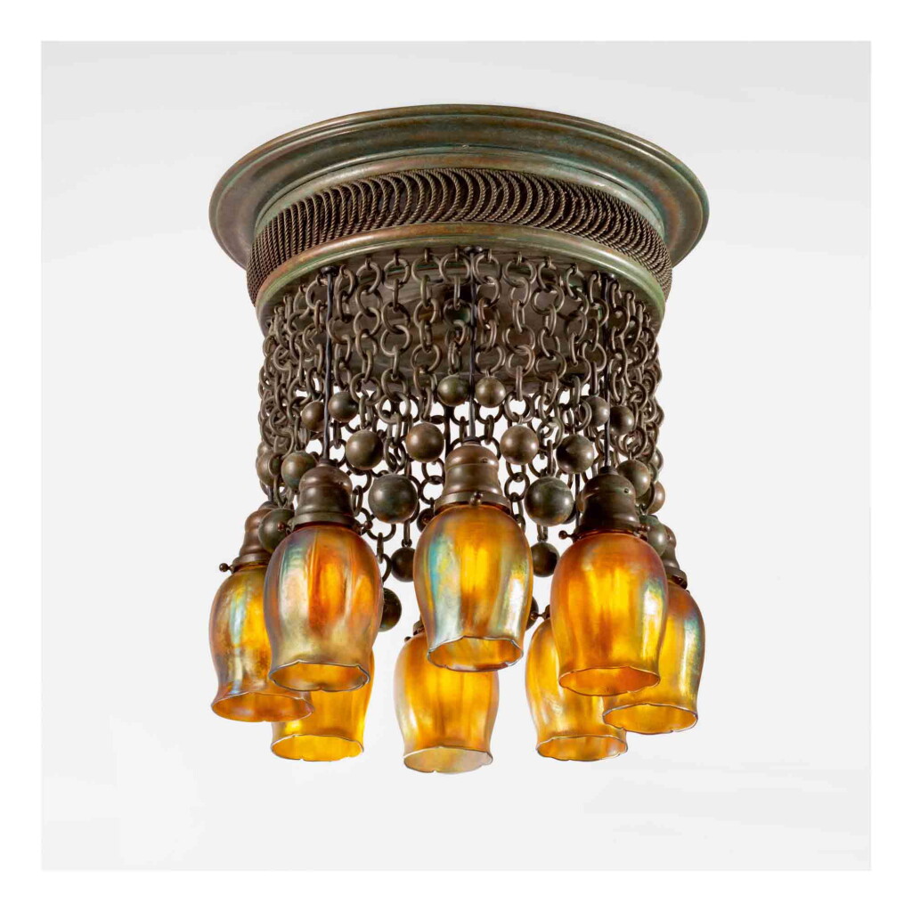 View full screen - View 1 of Lot 533. Eight-Light Moorish Chandelier.