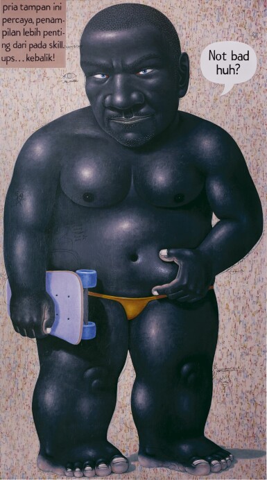 View full screen - View 1 of Lot 1063. I NYOMAN MASRIADI 米斯尼亞迪 | NOT BAD 不壞.