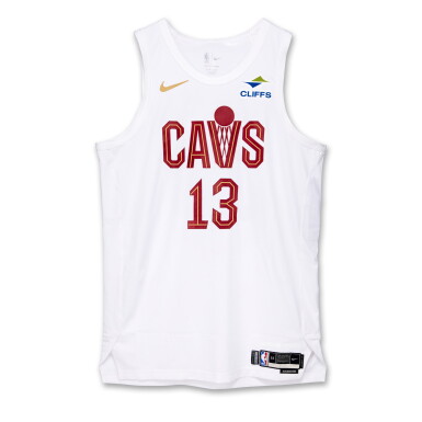 View full screen - View 1 of Lot 63. Tristan Thompson Cleveland Cavaliers 2025 NBA Playoffs Eastern Conference Round 1 Game Issued Association Edition Jersey | Game 1 .