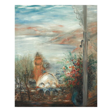 View full screen - View 1 of Lot 43. REUVEN RUBIN | TIBERIAS.