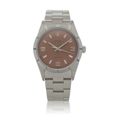 View full screen - View 1 of Lot 43. Air-King, Ref. 14010 Stainless steel wristwatch with bracelet Circa 1997.