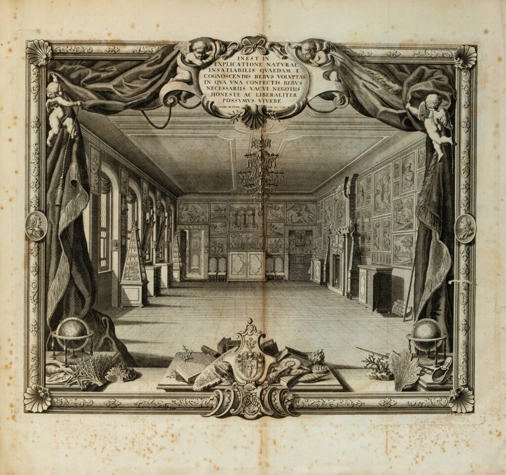 View full screen - View 1 of Lot 86. Museum richterianum. Leipzig, 1743. In-folio. Rel. postérieure. Rare édition originale. 17 pl. HT.
