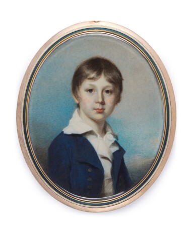 View full screen - View 1 of Lot 464. Portrait of a boy, circa 1800.