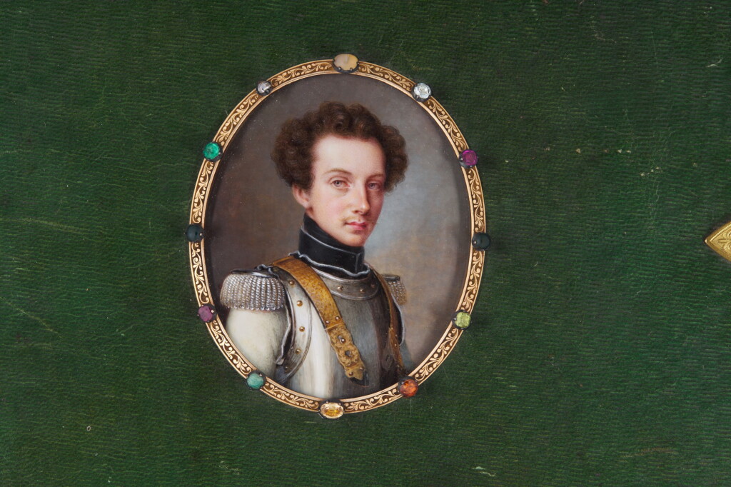 View full screen - View 1 of Lot 176. Portrait of Friedrich, Prince of Prussa (1794-1863), circa 1820.
