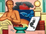 Femme à l'hippocampe