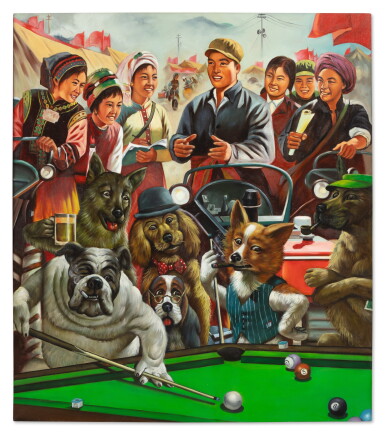 View full screen - View 1 of Lot 53. Chinese Game, série Mille et une nuit.