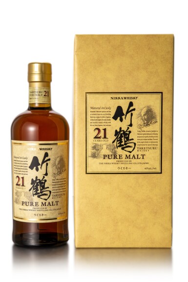 View full screen - View 1 of Lot 1021. 竹鶴 Nikka Taketsuru 21 Year Old 43.0 abv NV (1 BT70).