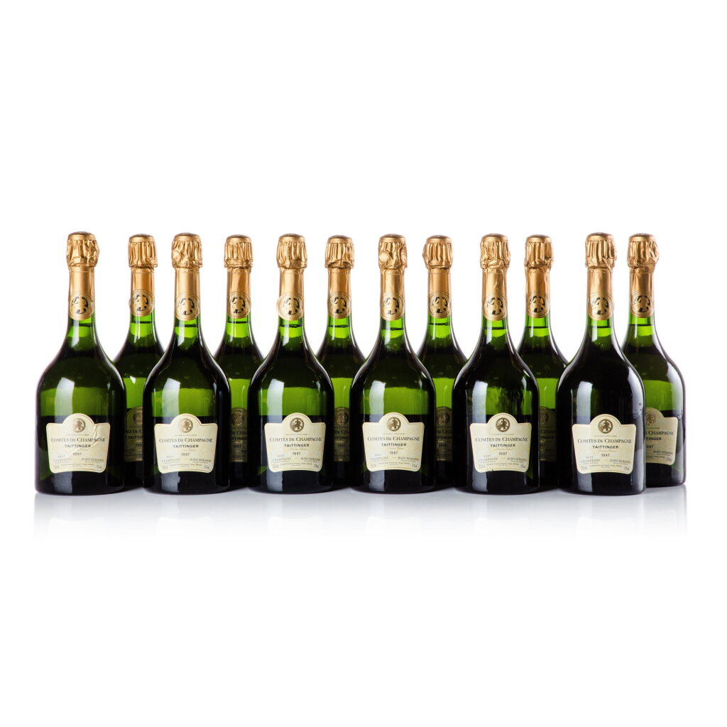 View full screen - View 1 of Lot 1174. Taittinger, Comtes de Champagne, Blanc de Blancs 1997 (12 BT).