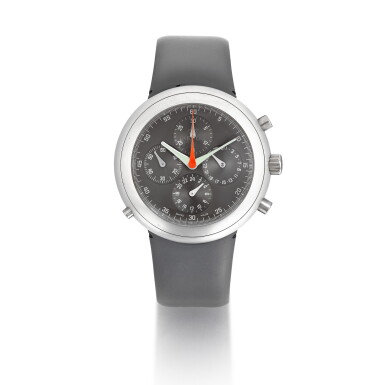 View full screen - View 1 of Lot 204. IKEPOD | HEMIPODE DUAL-TIME, REF HDP99 LIMITED EDITION PLATINUM DUAL-TIME CHRONOGRAPH WRISTWATCH CIRCA 2015.