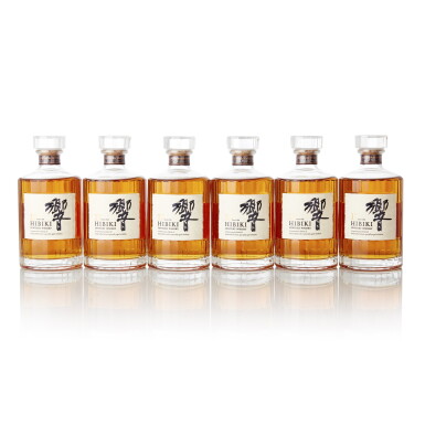 View full screen - View 1 of Lot 6067. 響 Hibiki 17 Year Old 43.0 abv NV (6 BT70).