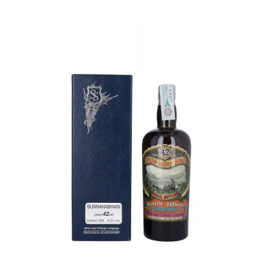 View full screen - View 1 of Lot 5145. Bunnahabhain Silver Seal 42 Year Old 45.2 abv 1968 (1 BT70).
