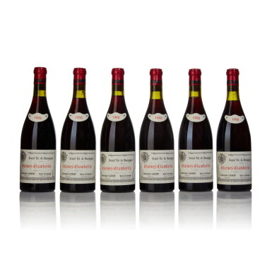 View full screen - View 1 of Lot 302. Charmes Chambertin 1998 Dominique Laurent (6 BT).