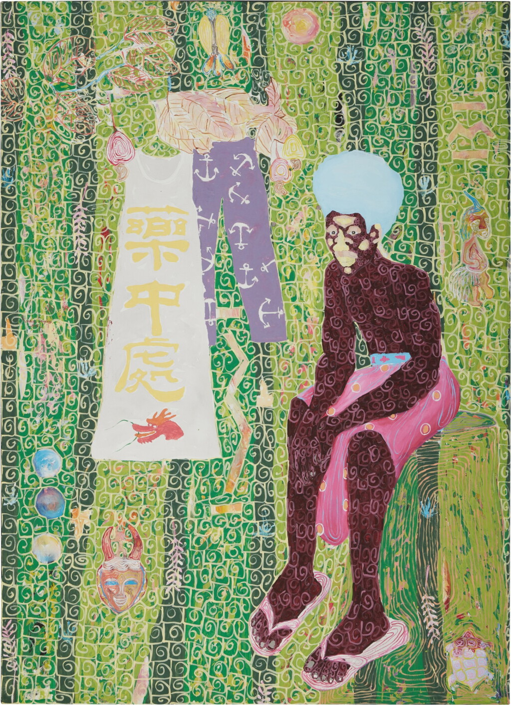 View full screen - View 1 of Lot 6. Dibou Kenjou Weup (L'anacardier).