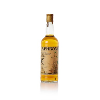 View full screen - View 1 of Lot 8205. Laphroaig 16 Year Old by Sestante 40.0 abv 1968 (1 BT75).
