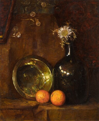 View full screen - View 1 of Lot 25. Still-Life with Two Oranges.