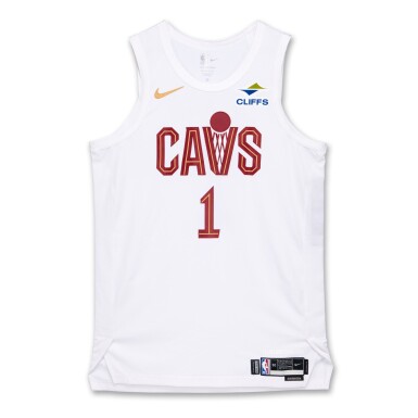 View full screen - View 1 of Lot 64. Max Strus Cleveland Cavaliers 2025 NBA Playoffs Eastern Conference Round 1 Game Worn Association Edition Jersey | Game 1.
