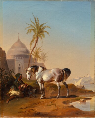 View full screen - View 1 of Lot 51. The Arabian Horse | Le cheval arabe.