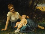 LÉON-JEAN-BASILE PERRAULT | A REST IN THE SHADE