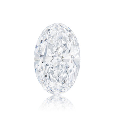 View full screen - View 1 of Lot 1774. Fortune Five Unmounted Diamond | 福運之星 55.55克拉 橢圓形 D色 完美無瑕 Type IIa 鑽石.