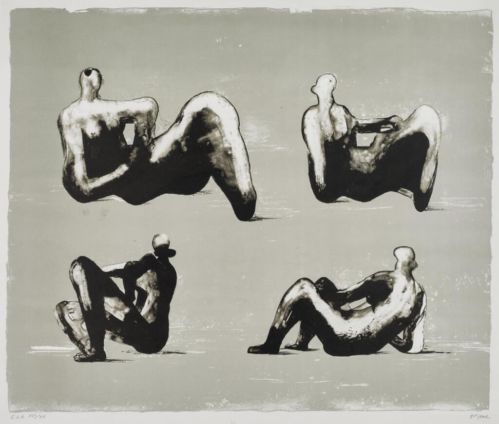 View full screen - View 1 of Lot 56. Four Reclinging Figures (C. 333).