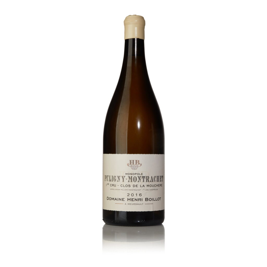 View full screen - View 1 of Lot 52. Puligny Montrachet, Clos de la Mouchère 2016 Domaine Henri Boillot (1 MAG).