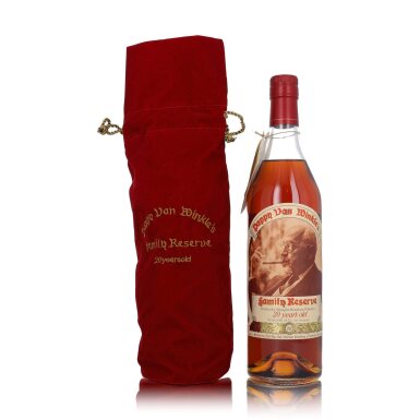 View full screen - View 1 of Lot 101. Pappy Van Winkle's 20 Year Old Family Reserve 90.4 proof NV (1 BT75).