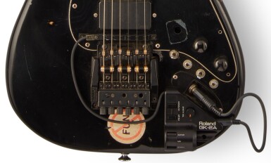 View full screen - View 1 of Lot 204. Bob Weir | Modulus, Blackknife model guitar, with Roland MIDI.