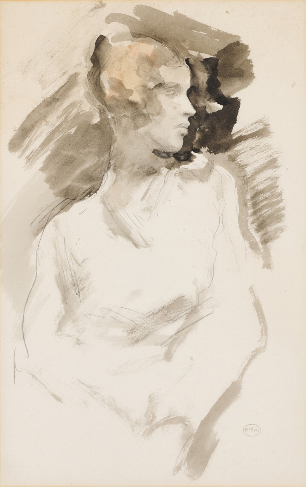View full screen - View 1 of Lot 33. Portrait of Mrs Vane.