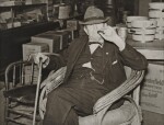 ‘Mr. RB Whitley visiting in his general store.’