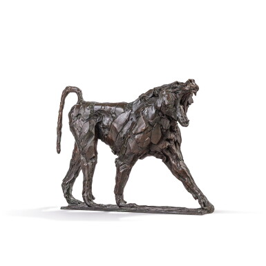 View full screen - View 1 of Lot 591. Roaring Baboon.