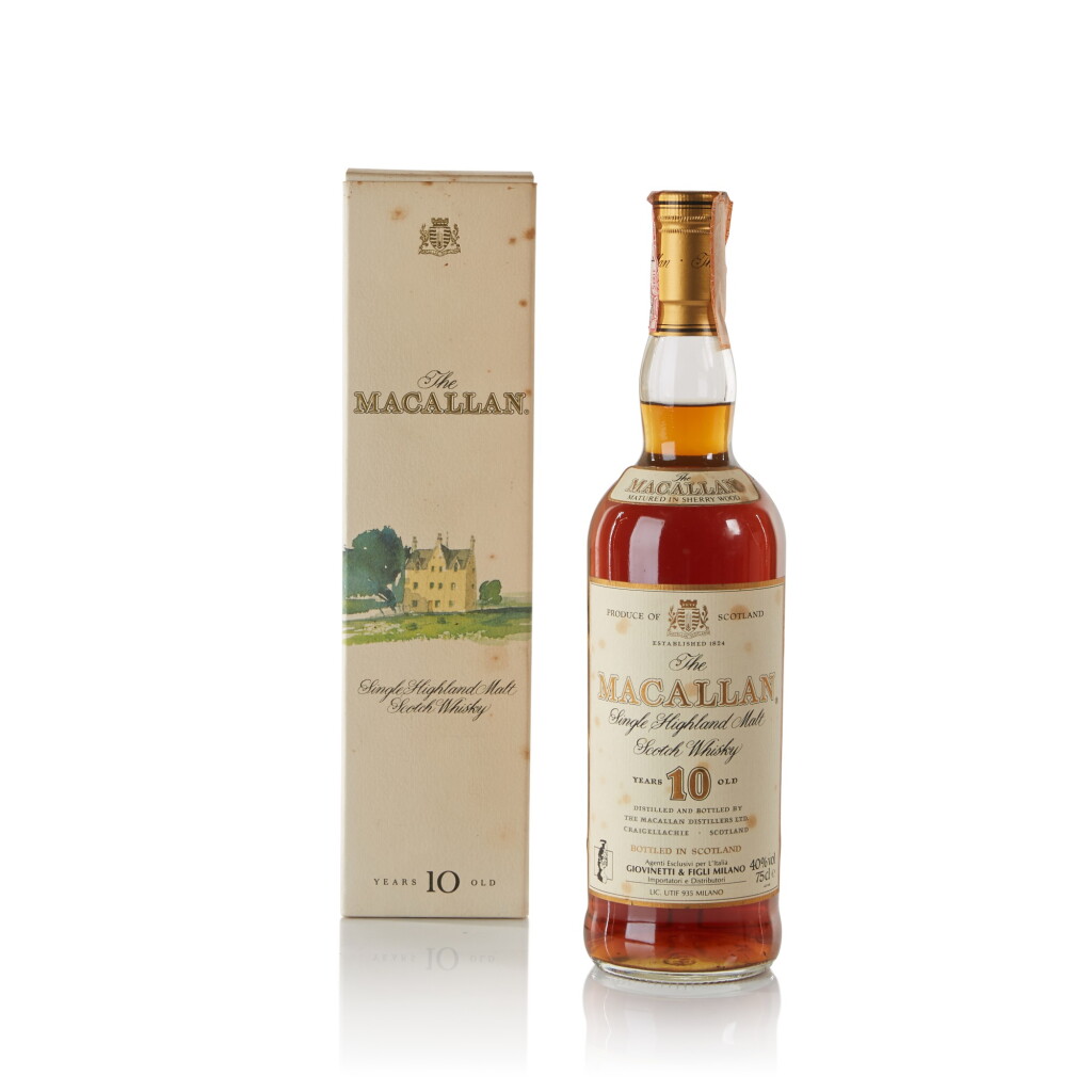 View full screen - View 1 of Lot 71. The Macallan 10 Year Old 40.0 abv NV.