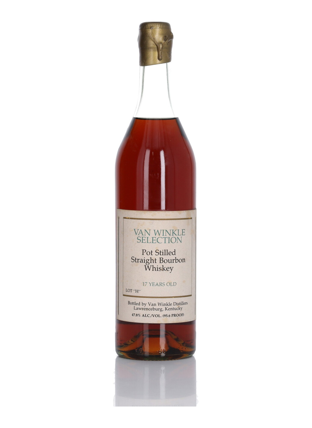 View full screen - View 1 of Lot 169. Van Winkle Selection 17 Year Old "Lot H" 95.6 Proof 1974 (1 Bottle 75cl).