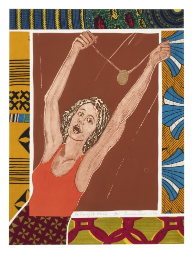 View full screen - View 1 of Lot 3. EMMA AMOS | ON TOP OF THE WORLD.